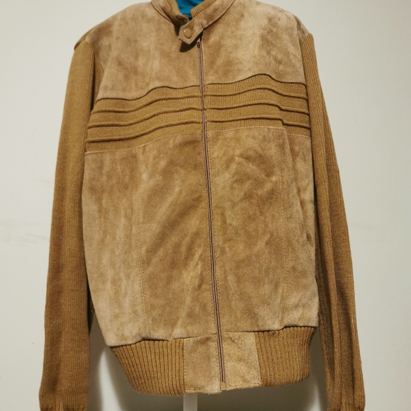 Vintage Arctic Fox Leather Jacket - Picture 1 of 5